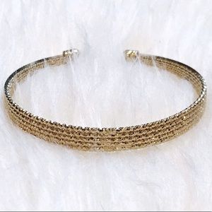 *NWT* BP Gold Sparkly Cuff Bracelet